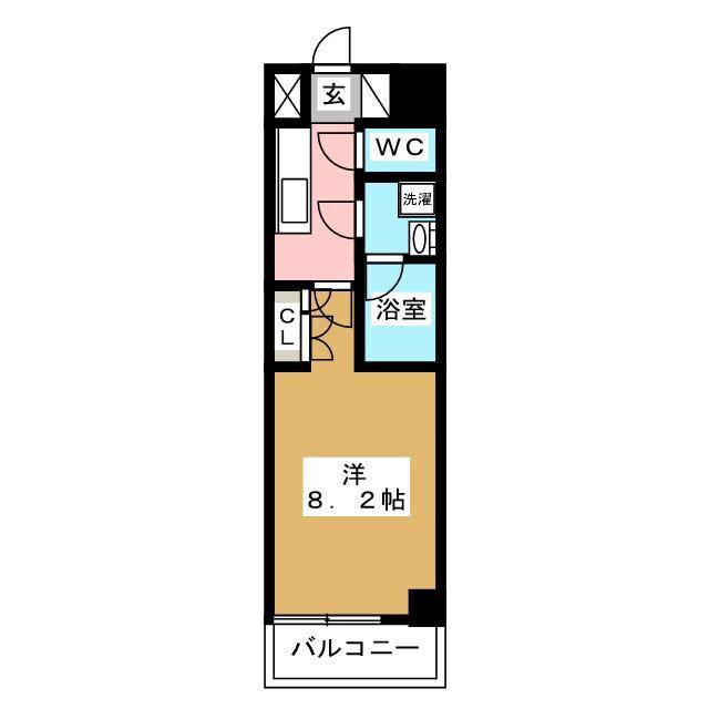 コンフォリア成増(1K/3階)の間取り写真