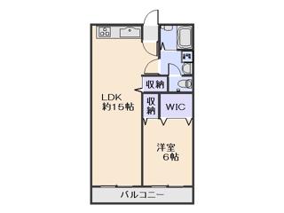 ロイヤルコーポ(1LDK/5階)の間取り写真