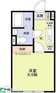 OGIKUBO ONE(1K/5階)の間取り写真