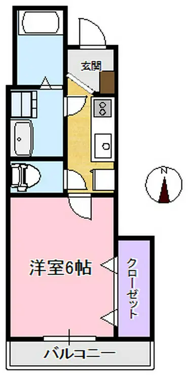 リブリ・YOTSUYA 1階階 間取り