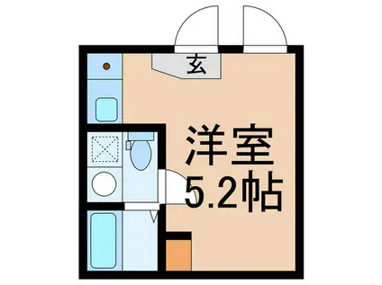 HJ PLACE 神楽坂II(ワンルーム/3階)の間取り写真