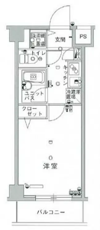 スカイコート板橋第5 2階階 間取り