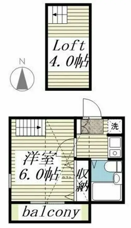 アネックス春日部21 2階階 間取り