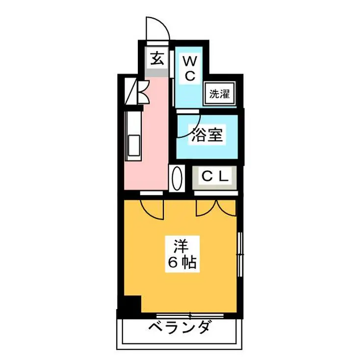 フェリエ西池袋相馬 2階階 間取り