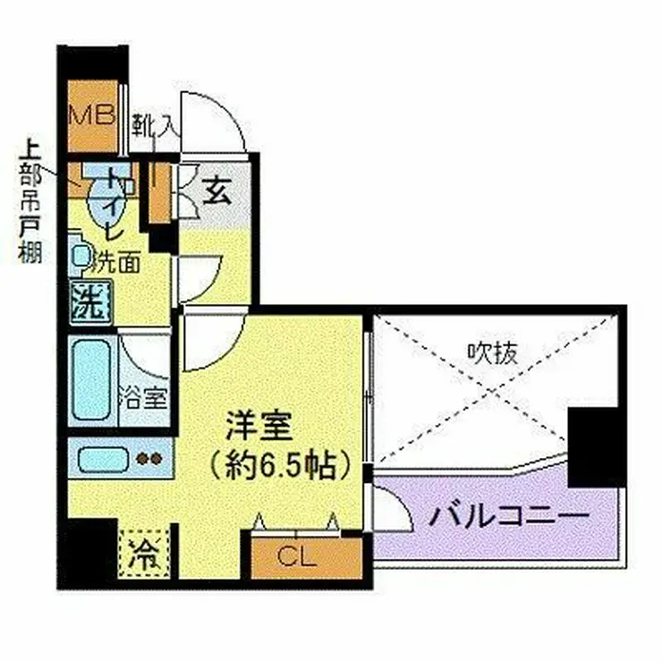 デュアレス千代田三崎町 9階階 間取り