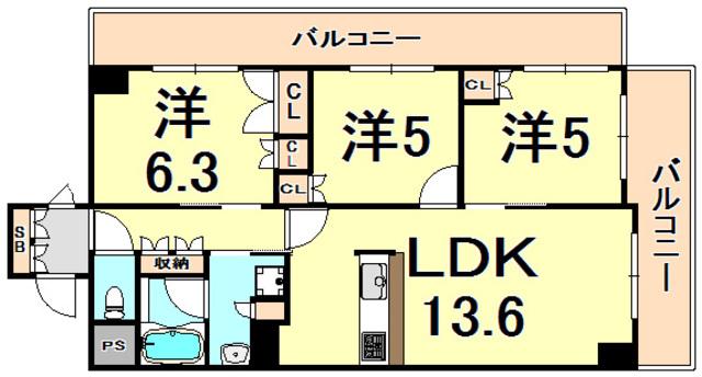 ローレルコート・クレヴィア尼崎駅前