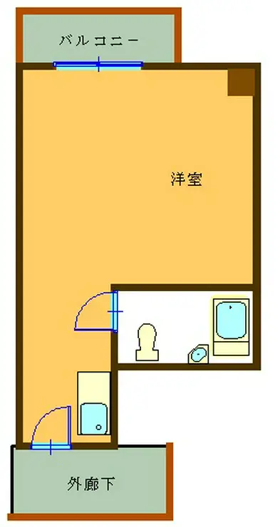 ライオンズマンション池袋 10階階 間取り