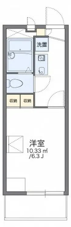 レオパレス花水木 3階階 間取り