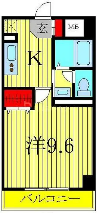 ラティニア 3階階 間取り