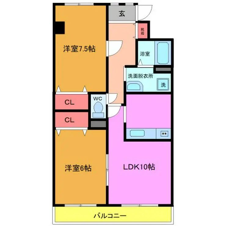 シャングリア丸太 2階階 間取り
