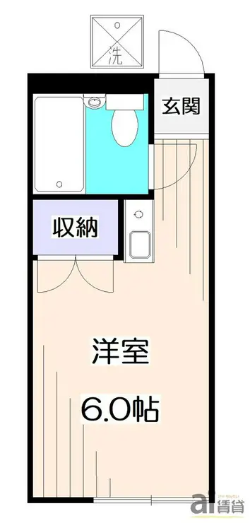 美しの森ハウスA棟 1階階 間取り