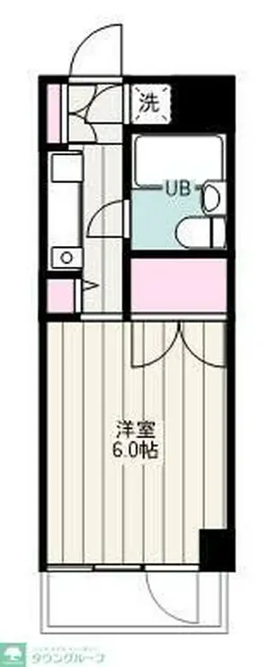 フェリカ宮崎台 1階階 間取り