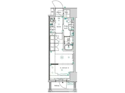 アークマーク王子(2K/6階)の間取り写真