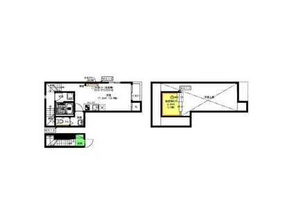 RADIANCE神宮前(ワンルーム/2階)の間取り写真