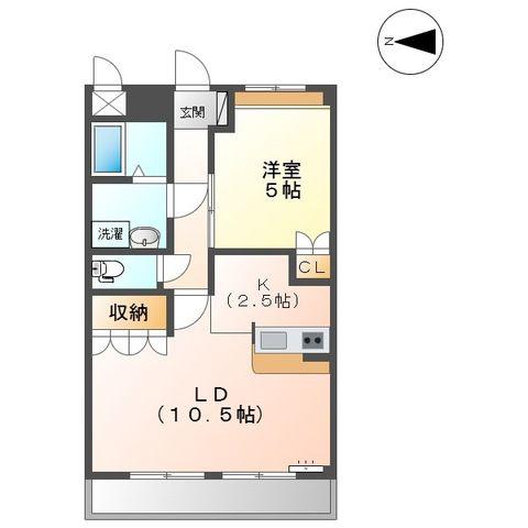 イースト 135.22(1LDK/1階)の間取り写真