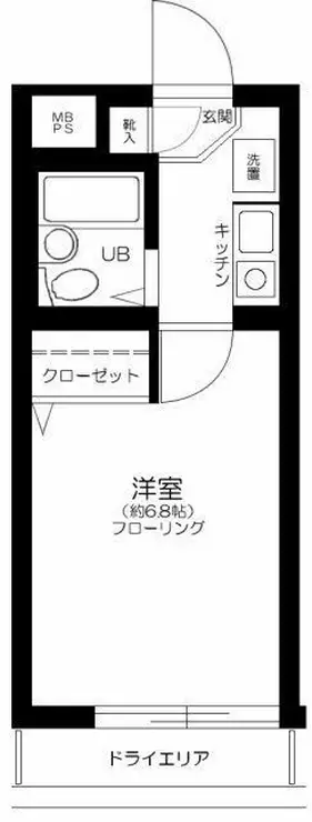 プライム池袋 1階階 間取り