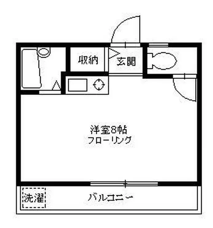 アドホックタウン羽沢 2階階 間取り
