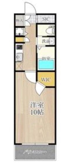 PHOENIX VILLA りんくう(1K/5階)の間取り写真