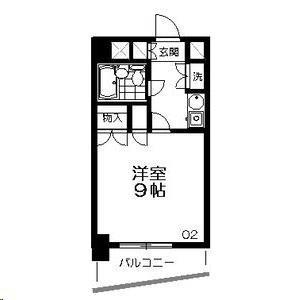 エスパシオ支倉(1K/7階)の間取り写真