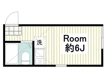 ユナイト新横浜トーマス・グラバー(ワンルーム/1階)の間取り写真