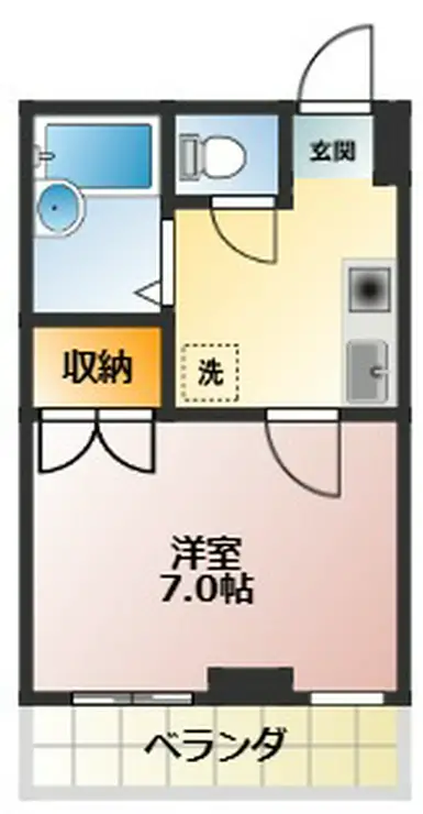 コンシェール茨木 3階階 間取り