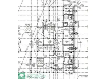 クラルテ南林間(1K/1階)の間取り写真