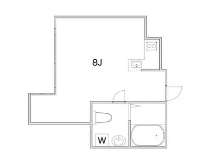 FRANCESCA代田橋(ワンルーム/3階)の間取り写真