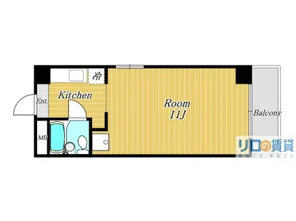 白倉マンション(1K/5階)の間取り写真