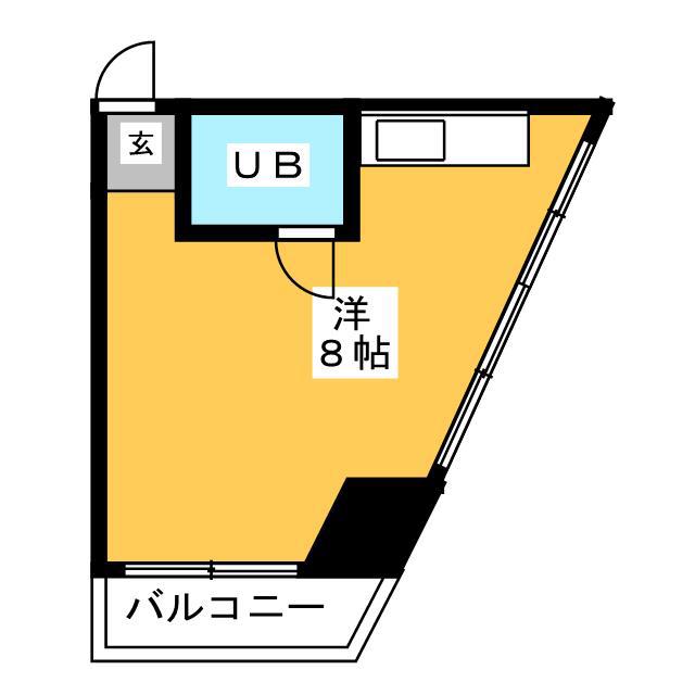 MAC小網町コート(ワンルーム/5階)の間取り写真