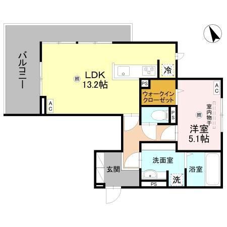 FT.RECOLTE(1LDK/3階)の間取り写真