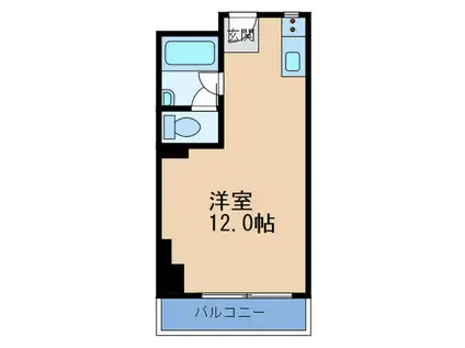 メゾン北梅田(ワンルーム/5階)の間取り写真