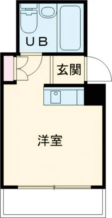 ドム三軒茶屋 1階階 間取り