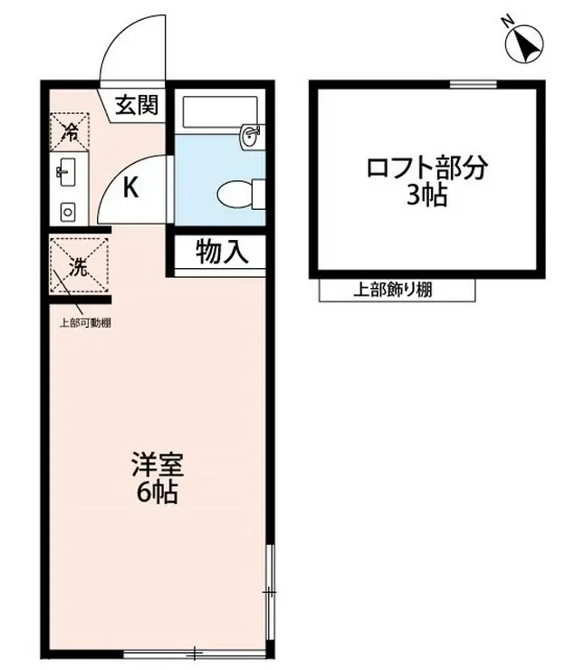 コーポアスカ 1階階 間取り