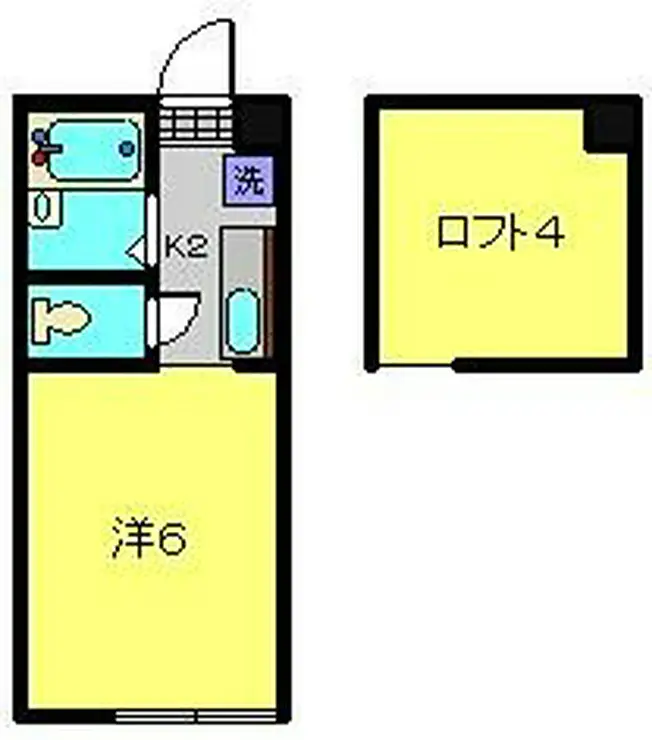 ヒルズ中央林間 1階階 間取り