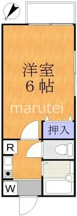 ハイツガルサ 2階階 間取り