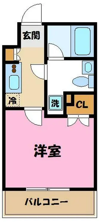 エクセリア溝ノ口 4階階 間取り
