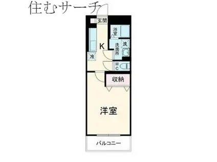 VIGORE SHIRASUKA(1K/3階)の間取り写真