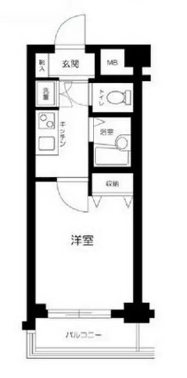 サンテミリオン目白台 2階階 間取り