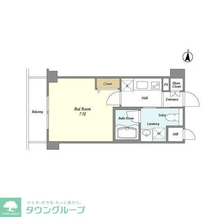 アーバンフォート住吉 6階階 間取り