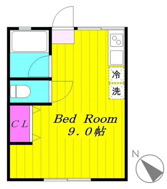 ハイツコウガク 2階階 間取り