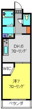 アビタシオンM上大岡(1DK/2階)の間取り写真