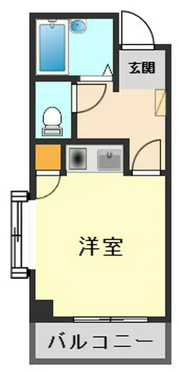 クラージュ 3階階 間取り