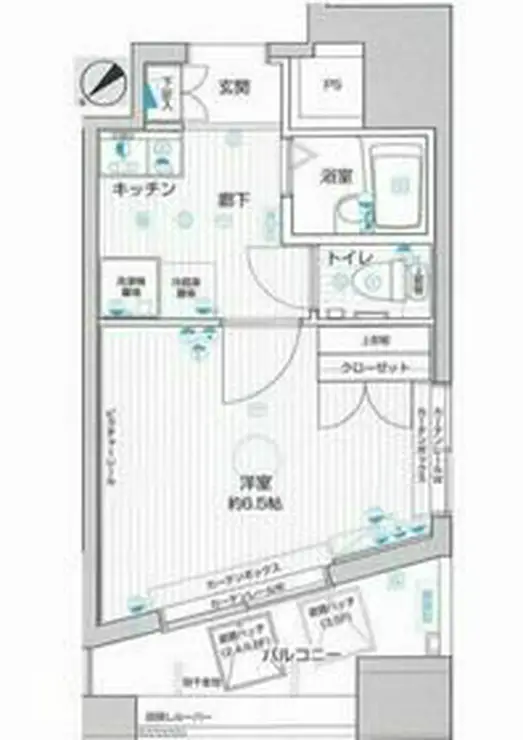 ラグジュアリーアパートメント中目黒 2階階 間取り