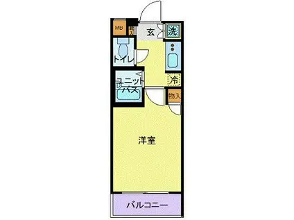 アーバイル本郷東大前(1K/5階)の間取り写真