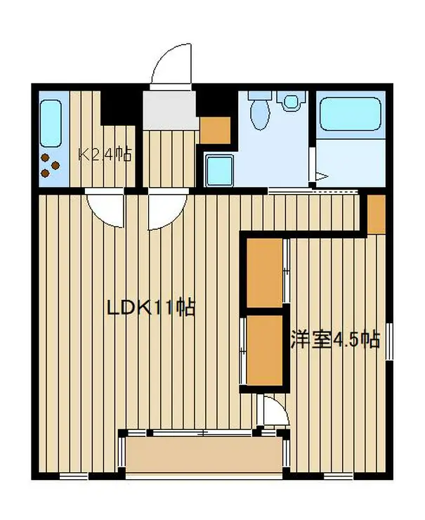 リエス烏山ル・シュッド 3階階 間取り