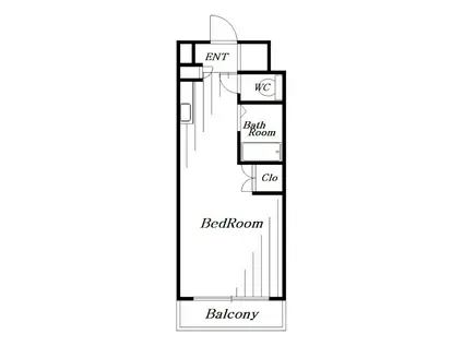 メゾン ド ディマンシェ(ワンルーム/3階)の間取り写真