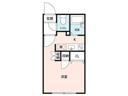 マイナビSTAY新小岩(ワンルーム/2階)の間取り写真