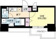 DIMUS新大阪(1K/6階)の間取り写真