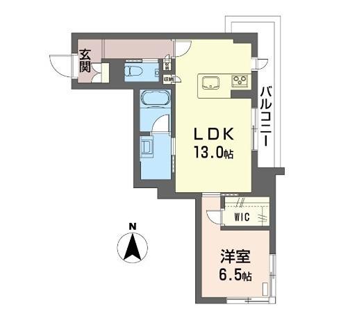 ベル・フィレール(1LDK/3階)の間取り写真