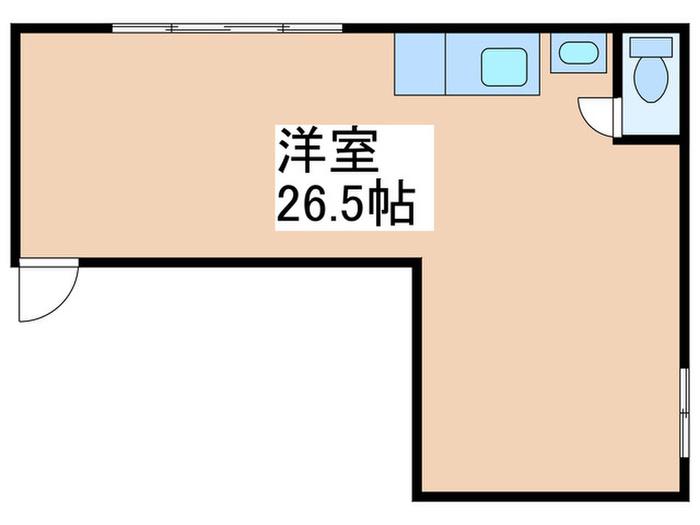 大阪住吉ビル(ワンルーム/2階)の間取り写真
